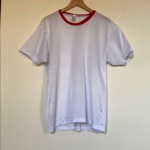 American Apparel Mesh Jersey T-Shirt M